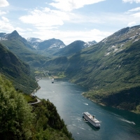 Fjorden in Noorwegen